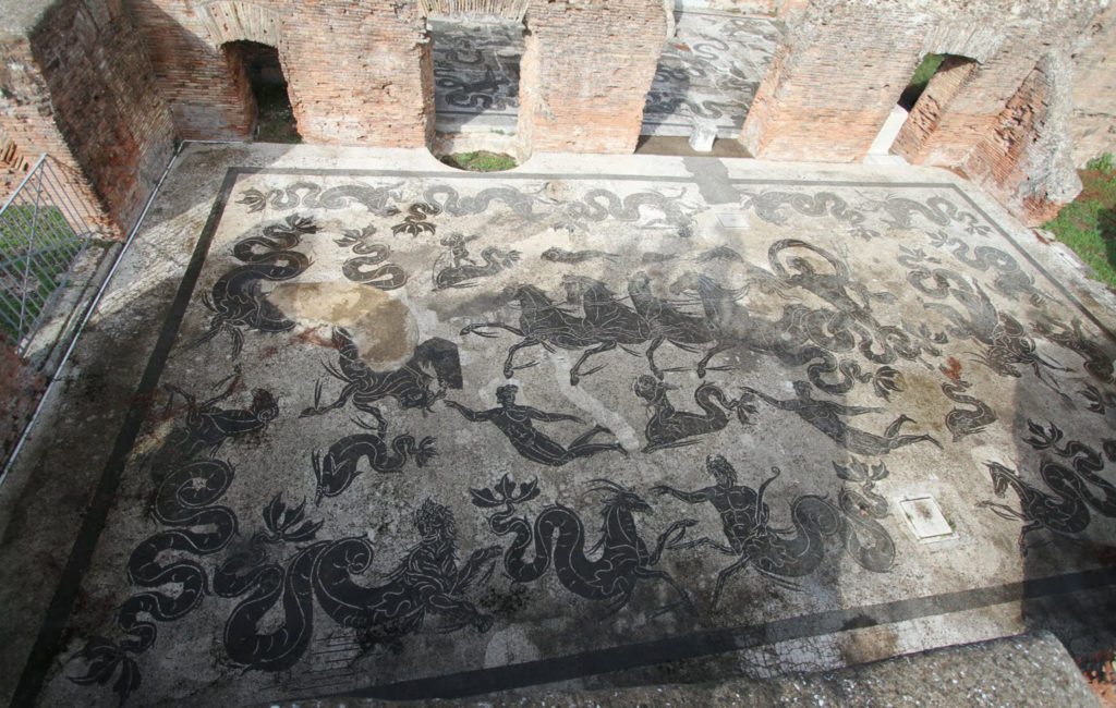 Baths of Neptune at Ostia antica