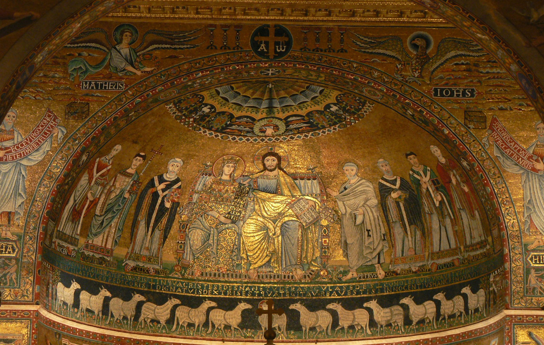 Mosaics in Santa Maria in Trastevere