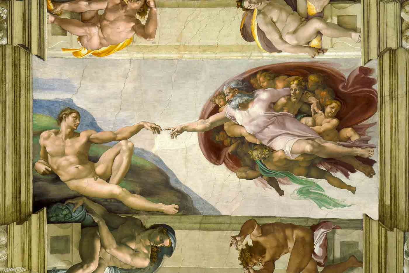 Creation of Adam in the Sistine Chapel