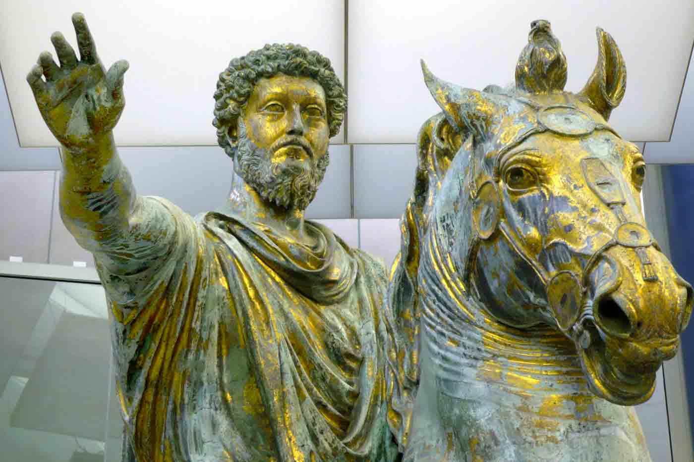 Marcus Aurelius on horseback - Capitoline Museums