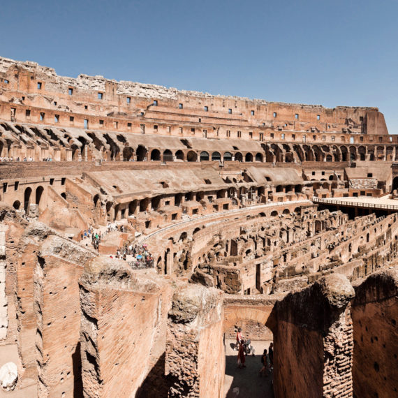 Interior of the Colosseum